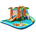 7 in1 Inflatable Slide Bouncer with Two Slides