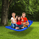 700lb Giant 60 Inch Skycurve Platform Tree Swing for Kids and Adults-Blue