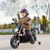 Aprilia Licensed 12V Kids Ride-On Motorcycle-Black