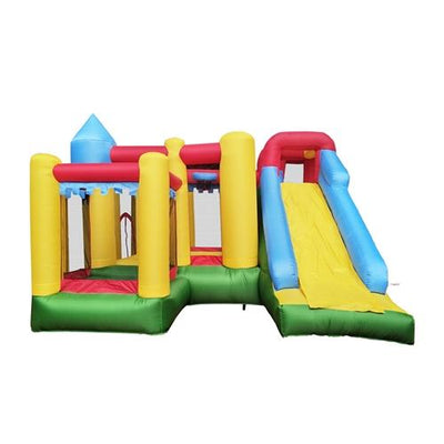 Commercial Grade Inflatable Fun Slide Bounce House with Ball Pit and Blower