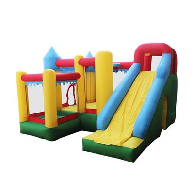 Commercial Grade Inflatable Fun Slide Bounce House with Ball Pit and Blower