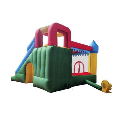 Commercial Grade Inflatable Fun Slide Bounce House with Ball Pit and Blower