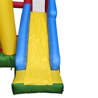 Commercial Grade Inflatable Fun Slide Bounce House with Ball Pit and Blower