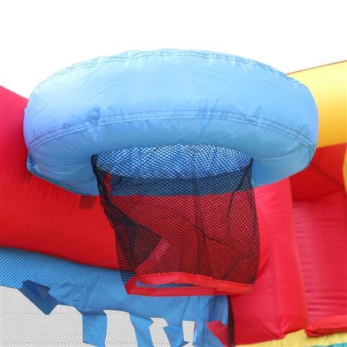 Commercial Grade Inflatable Fun Slide Bounce House with Ball Pit and Blower