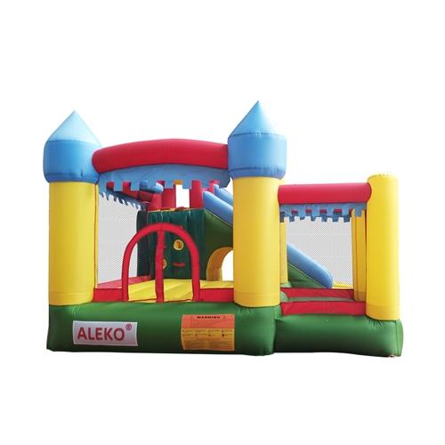 Commercial Grade Inflatable Fun Slide Bounce House with Ball Pit and Blower