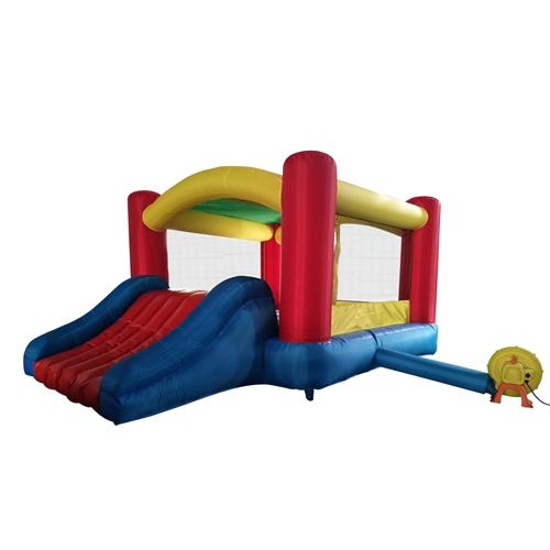 Commercial Grade Inflatable Kid's Zone Bounce House with Slide and Blower