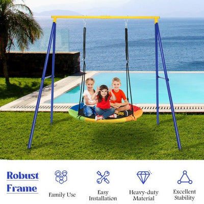 Extra Large Heavy Duty A-Frame Steel Swing Stand