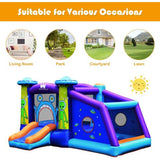 Inflatable Alien Style Kids Bouncy Castle with 480W Blower