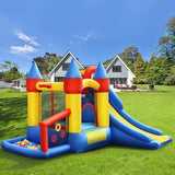 Inflatable Bounce House with Balls and 780W Blower