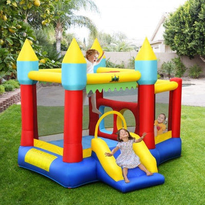 Inflatable Bounce Slide Jumping Castle Without Blower