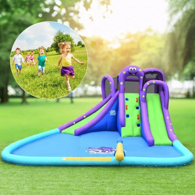 Inflatable Water Park Mighty Bounce House with Pool