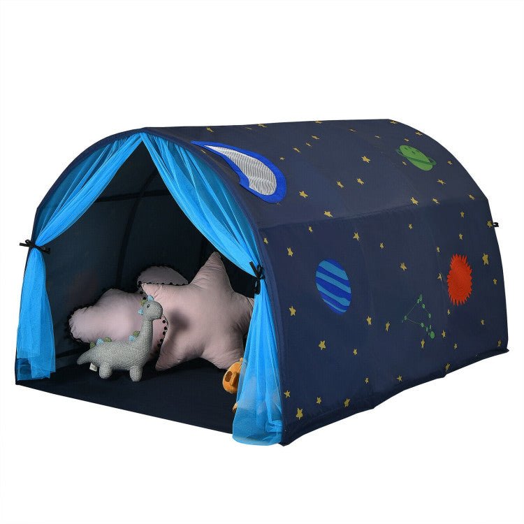 Kids Galaxy Starry Sky Dream Portable Play Tent with Double Net Curtain