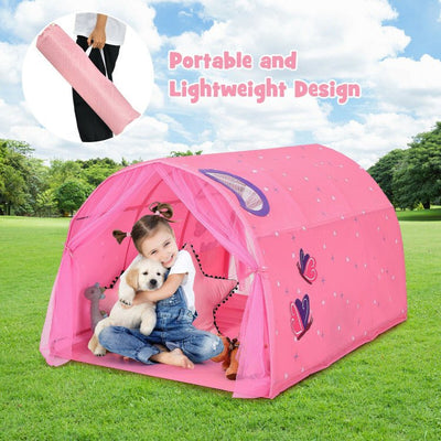 Kids Galaxy Starry Sky Dream Portable Play Tent with Double Net Curtain