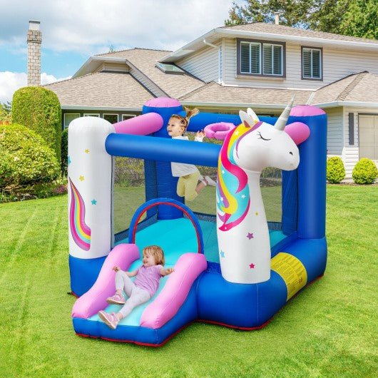 Kids Inflatable Bounce House with 480W Blower