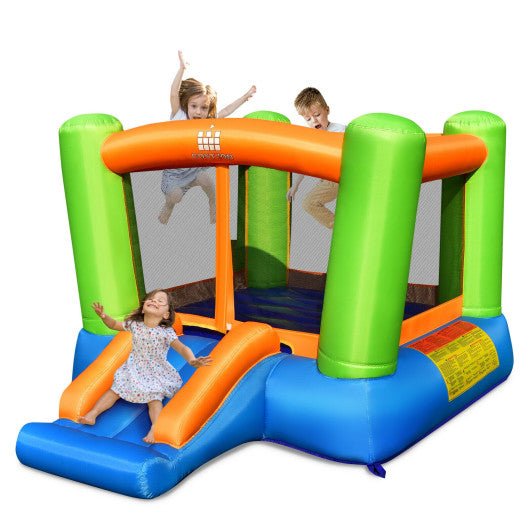 Kids Inflatable Bounce House Without Blower for Indoor and Outdoor