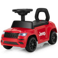 Kids Ride On Car with Steering Wheel-Red