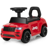 Kids Ride On Car with Steering Wheel-Red