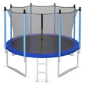 Outdoor Trampoline with Safety Closure Net-12 ft