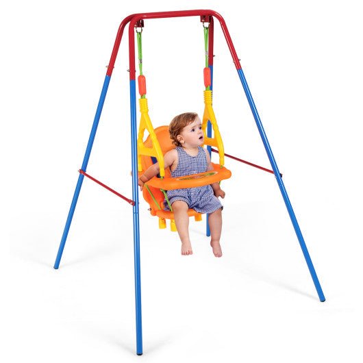 small swing set for backyard