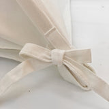 Play Tent Canopy Bed in Cream Canvas with Doors
