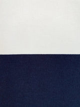 Play Tent Canopy Bed in Navy Blue and White Stripe Canvas