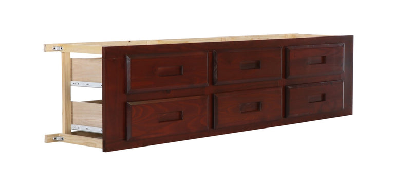 6 Drawer Underbed Storage Merlot