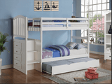 Arch Mission Stairway Bunk Bed