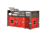 Barn Door Low Loft Brushed Shadow with Tent Kit