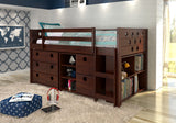 Circles Low Loft with Case Goods