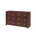 Double Twin Loft 6 Drawer Dresser
