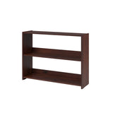 Donco Double Twin Loft Bookcase #color_Dark-Cappuccino