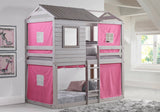 Fabric Cover for Donco Deer Blink Bunk Bed #color_pink