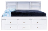 Full Bookcase Daybed White
