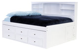Full Bookcase Daybed White