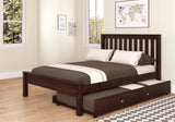 Donco Full Contempo Bed #color_Cappuccino