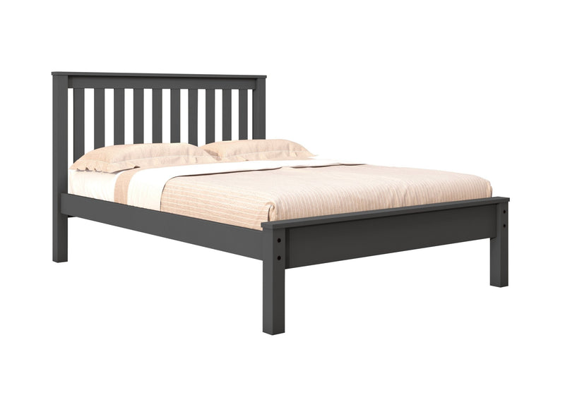 Full Contempo Bed Dark Grey