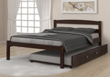 Donco Full Econo Bed #color_Cappuccino