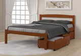 Donco Full Econo Bed #color_Espresso