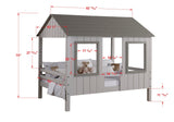 Donco Full House Low Loft #color_Grey