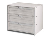 Donco Louver Low Loft 3 Dr #color_white