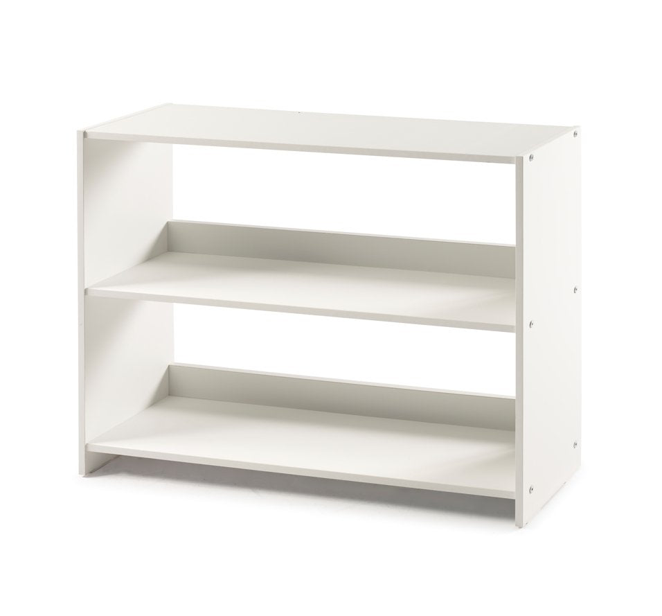 Low Loft Bookcase Shelf White