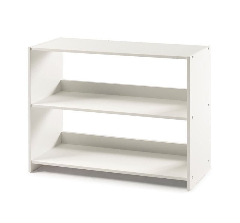 Low Loft Bookcase Shelf White