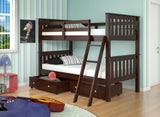 Mission Bunk Bed Cappuccino