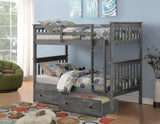Mission Bunkbed Brushed Grey