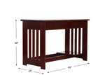 Donco Student Desk #color_Merlot