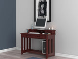 Donco Student Desk #color_Merlot