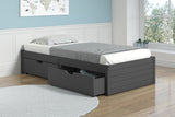Donco Twin Bed #color_Dark-Grey