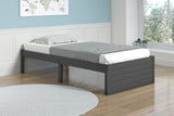 Donco Twin Bed #color_Dark-Grey