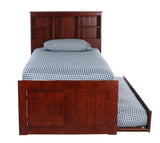 Donco Twin Bookcase #color_Merlot