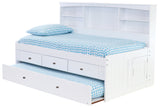 Twin Bookcase Daybed White
